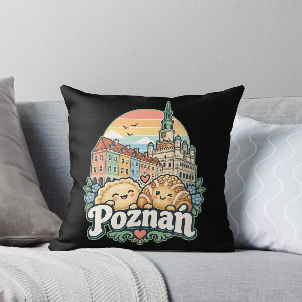 Item preview, Poznan City Poland Cute Retro Travel designed and sold by TomFrontierArt.