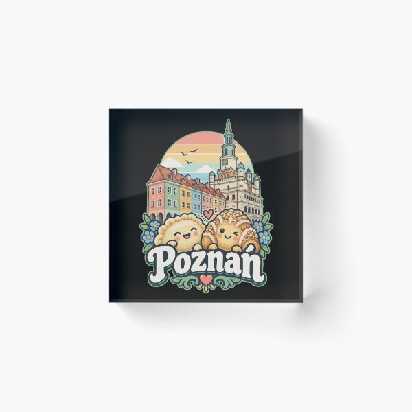 Item preview, Poznan City Poland Cute Retro Travel designed and sold by TomFrontierArt.