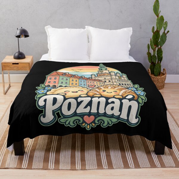 Item preview, Poznan City Poland Cute Retro Travel designed and sold by TomFrontierArt.