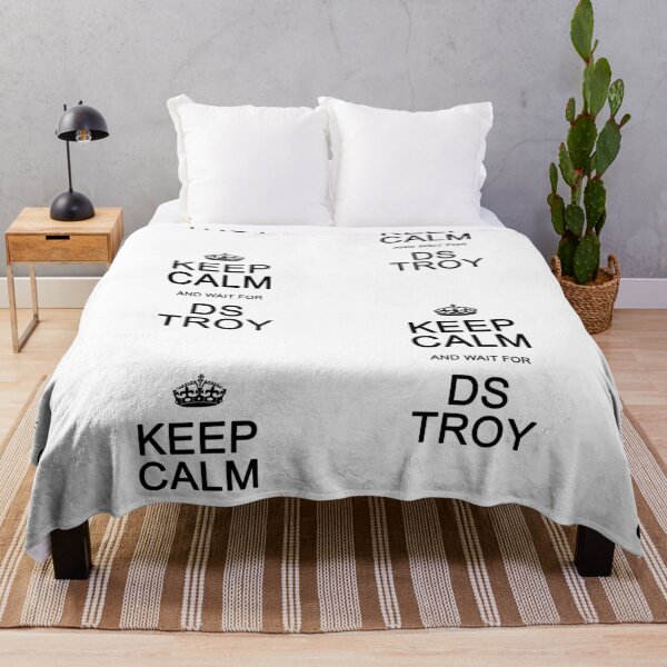 Item preview, Keep Calm and wait for DS Troy designed and sold by Normbot2000.