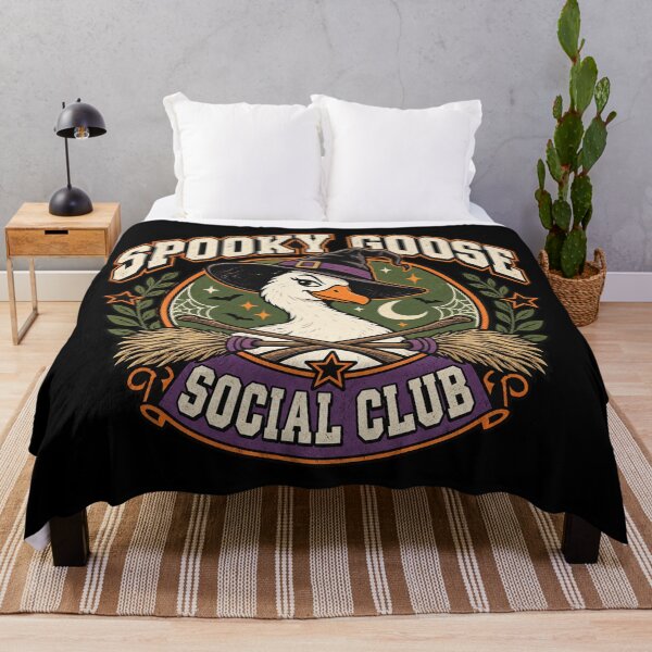 Item preview, Spooky Goose Social Club designed and sold by Side Quest Co..
