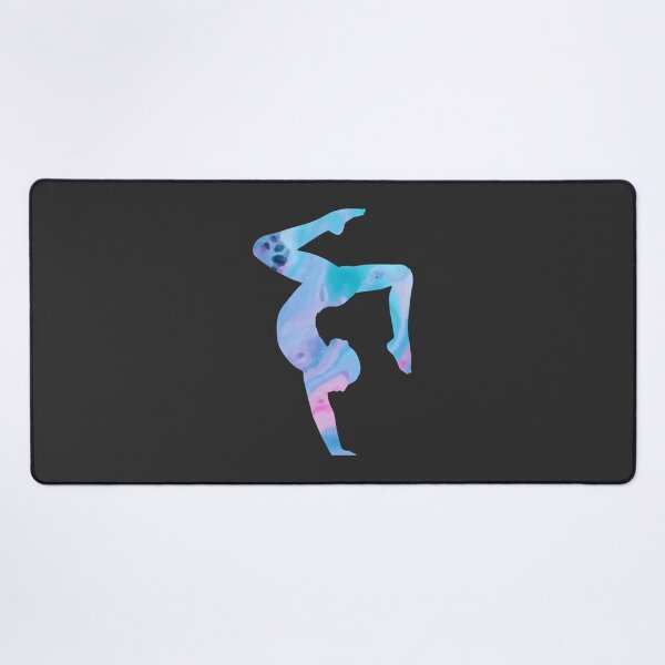 Item preview, Stag Handstand Yoga Pose with Rainbow Design - Artistic Balance and Flexibility Illustration designed and sold by madd4578.