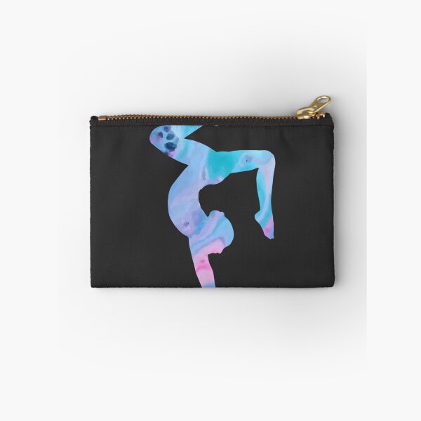 Item preview, Stag Handstand Yoga Pose with Rainbow Design - Artistic Balance and Flexibility Illustration designed and sold by madd4578.