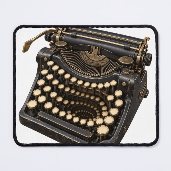Item preview, Impossible Typewriter Surreal Art designed and sold by GraffiCity.