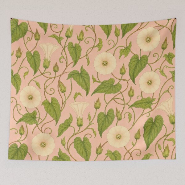 Item preview, Vintage Morning Glory Pattern designed and sold by cbfineart.