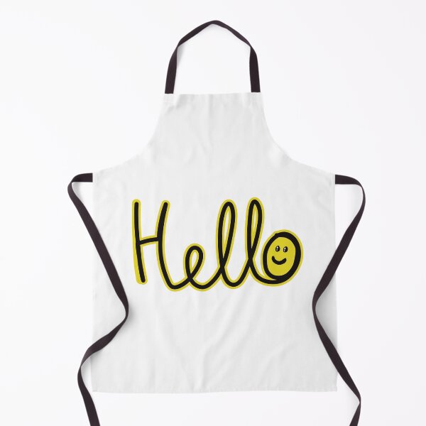 Item preview, Hello (with smiley face) designed and sold by SombreroDoodles.