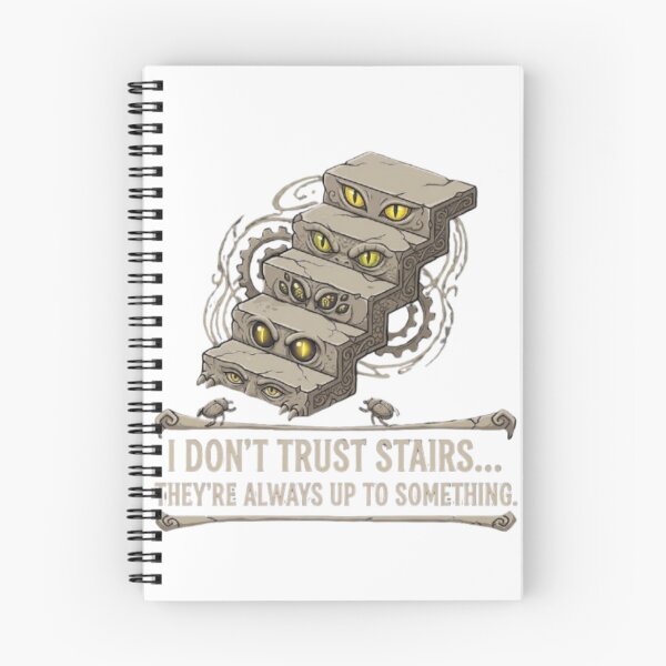 Item preview, I Don’t Trust Stairs designed and sold by TATOXIDE.