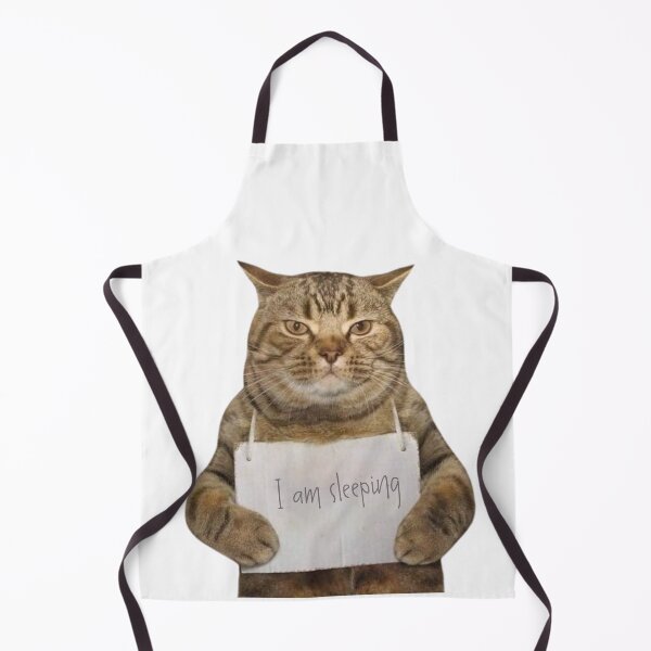 Item preview, I Am Sleeping Funny Cat Sleepy Cat Meme Humor Design designed and sold by selvashop.