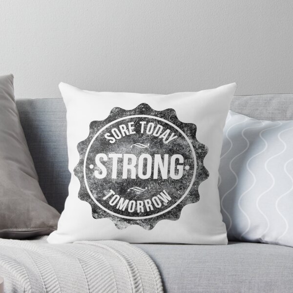 Item preview, Sore Today Strong Tomorrow Motivational Fitness Quote Design designed and sold by madd4578.