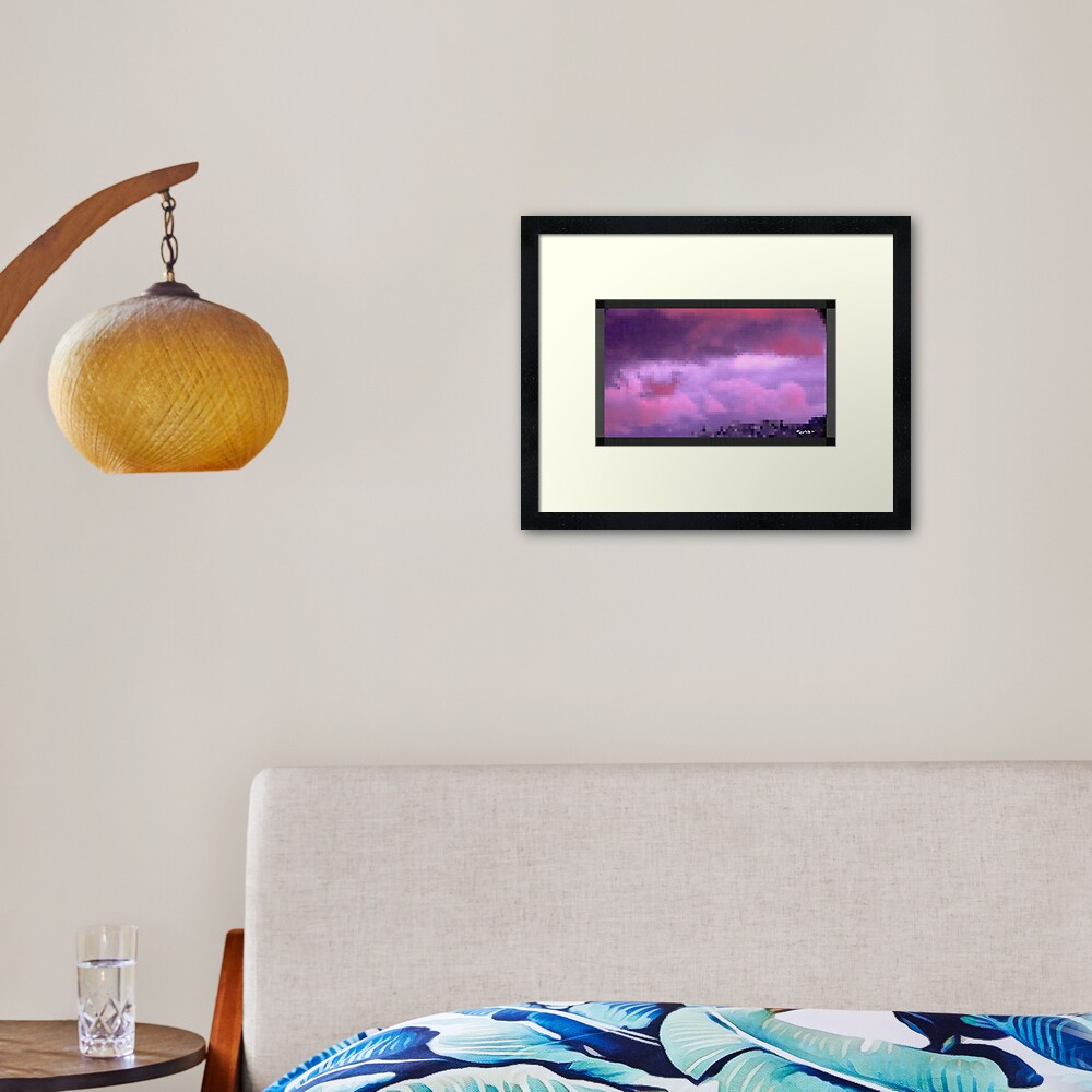 P^RPLE by RootCat Framed Art Print