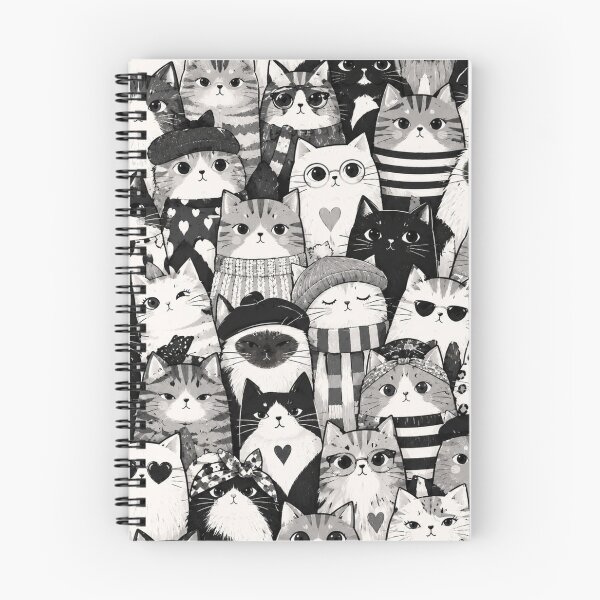 Item preview, Colorful Nordic Tropical Cat Pattern designed and sold by Aramdesing.
