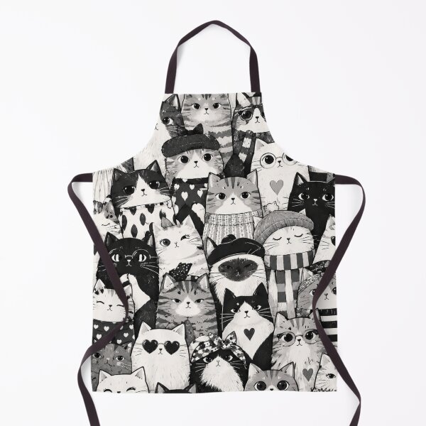 Item preview, Colorful Nordic Tropical Cat Pattern designed and sold by Aramdesing.