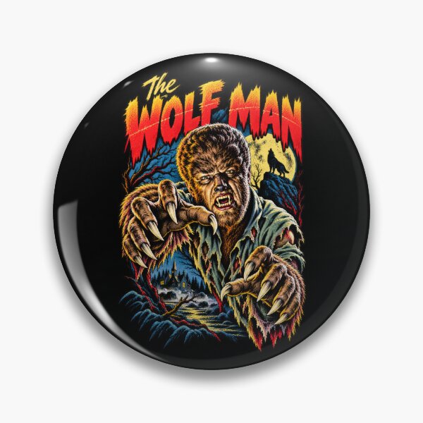 Item preview, The Wolf Man – Vintage Classic Horror designed and sold by DopeyRobot.