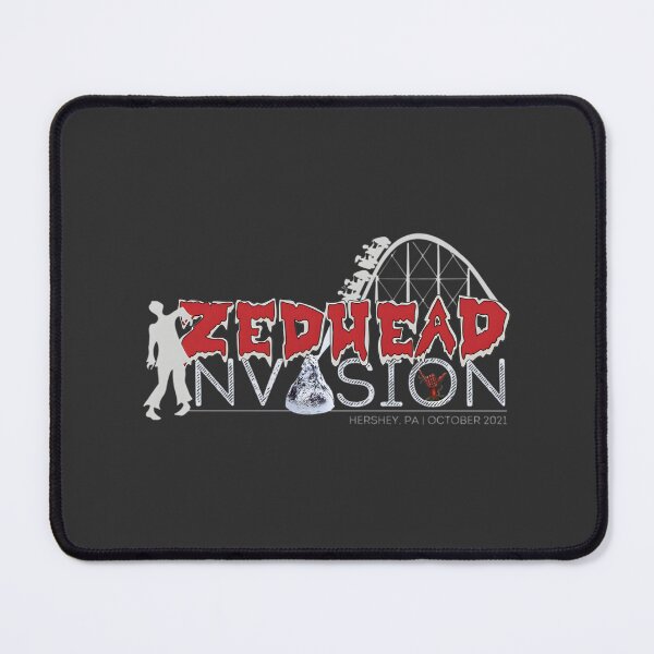 Item preview, Zedhead Invasion Dark Gothic Horror Design with Zombie Head Illustration designed and sold by maelbr.