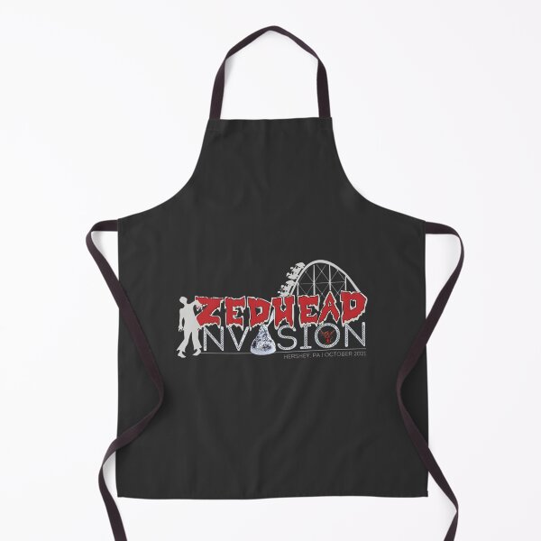 Item preview, Zedhead Invasion Dark Gothic Horror Design with Zombie Head Illustration designed and sold by maelbr.