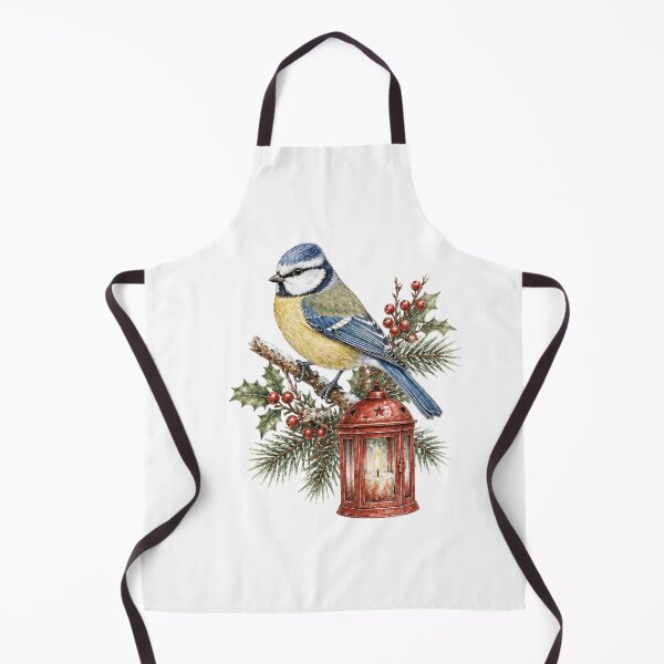 Item preview, Blue Jay Merry Christmas - Vintage Bird Art designed and sold by JessArty ⭐⭐⭐⭐⭐.