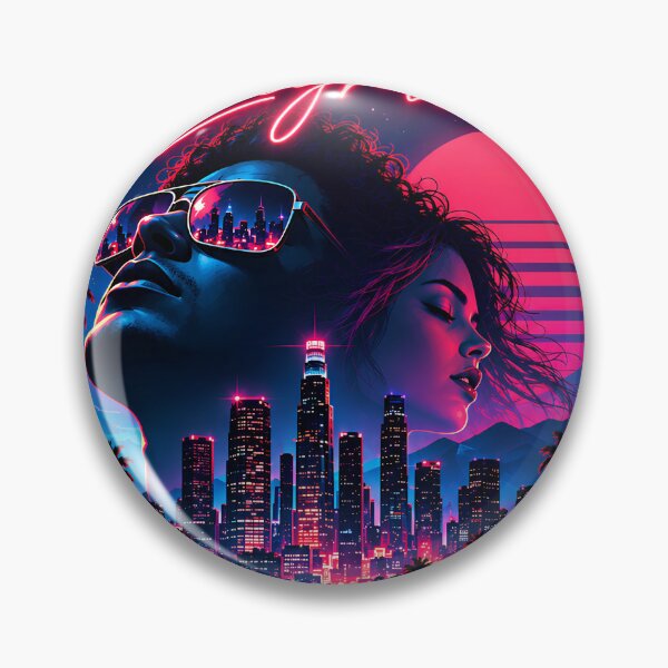 Item preview, Blinding Lights | Neon Noir Synthwave Poster designed and sold by Extravanganzza.