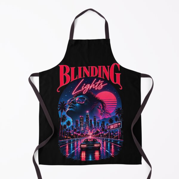Item preview, Blinding Lights | Neon Noir Synthwave Poster designed and sold by Extravanganzza.
