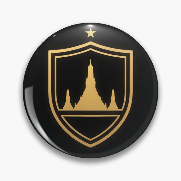 Item preview, Bangkok Wat Arun Crest — Shield Badge Logo designed and sold by Shutter-Dragon.