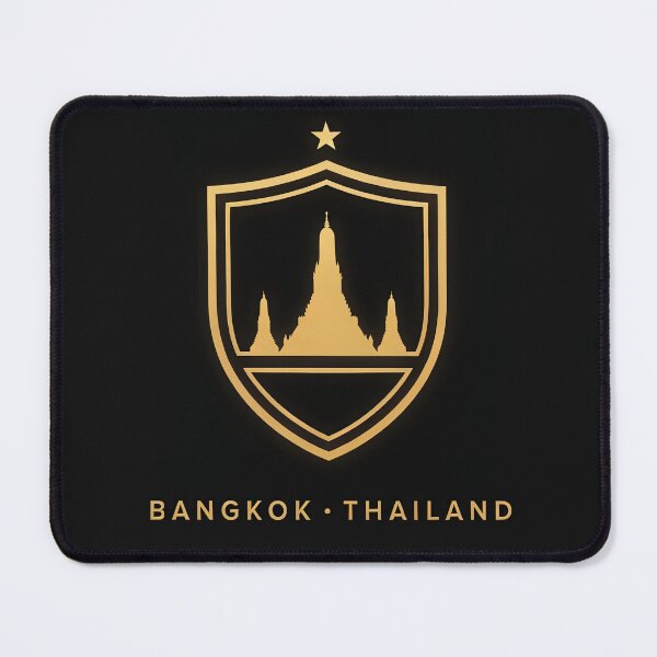 Item preview, Bangkok Wat Arun Crest — Shield Badge Logo designed and sold by Shutter-Dragon.