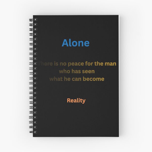 Item preview, Alone No Peace For The Man Who Can Become designed and sold by Mr besho.