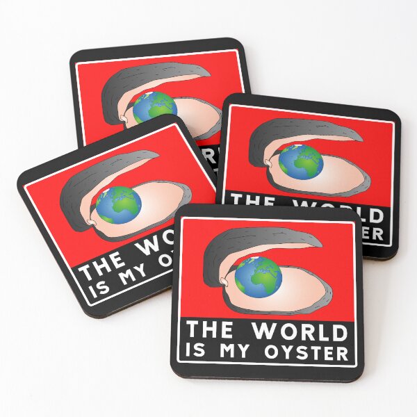 Item preview, The world is my oyster designed and sold by ALF2023.