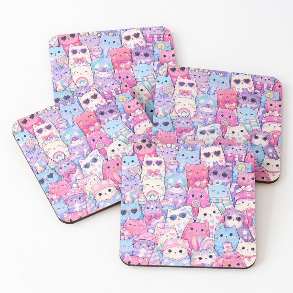 Item preview, Colorful Nordic Tropical Cat Pattern designed and sold by Aramdesing.