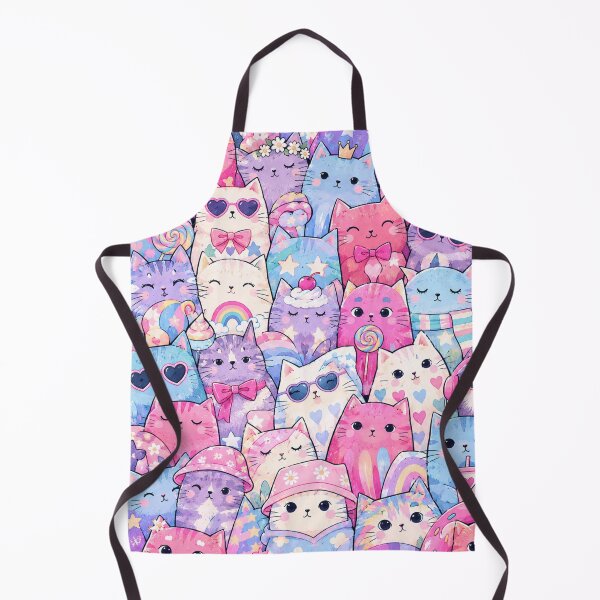 Item preview, Colorful Nordic Tropical Cat Pattern designed and sold by Aramdesing.