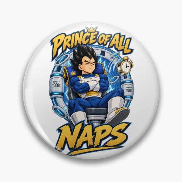 Item preview, Vegeta – Prince of All Naps designed and sold by Univers-shop.