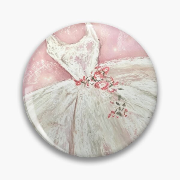 Artikelvorschau, Ballettkleid aus Rosenspitze entworfen und verkauft von Wilder Enchantments.