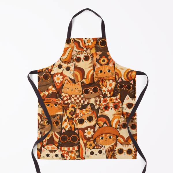 Item preview, Colorful Nordic Tropical Cat Pattern designed and sold by Aramdesing.