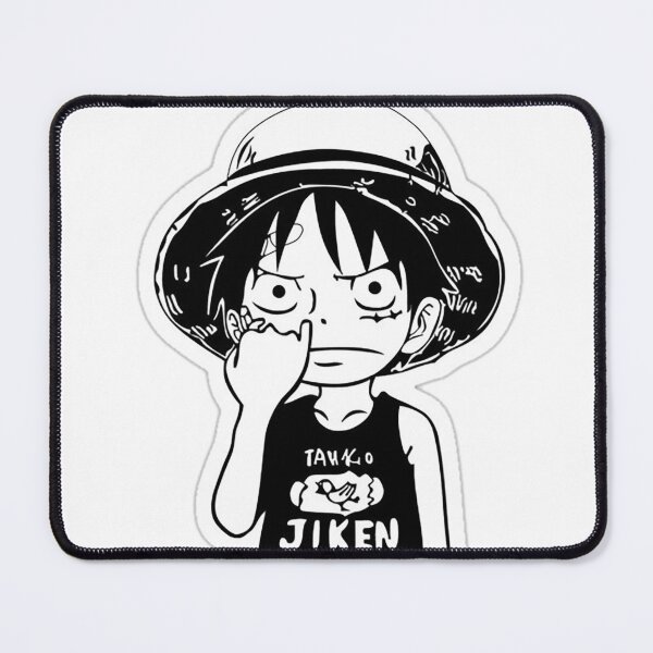 Item preview, Luffy Black and White Manga One Piece designed and sold by Instel0759.