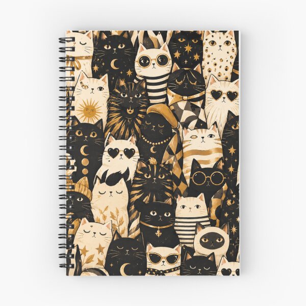 Item preview, Colorful Nordic Tropical Cat Pattern designed and sold by Aramdesing.