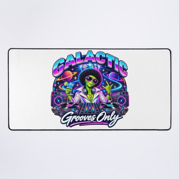 Item preview, Galactic Grooves Alien DJ Party designed and sold by Dresut.