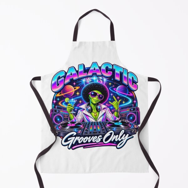 Item preview, Galactic Grooves Alien DJ Party designed and sold by Dresut.
