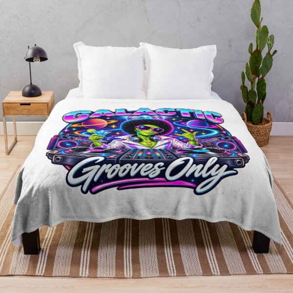 Item preview, Galactic Grooves Alien DJ Party designed and sold by Dresut.
