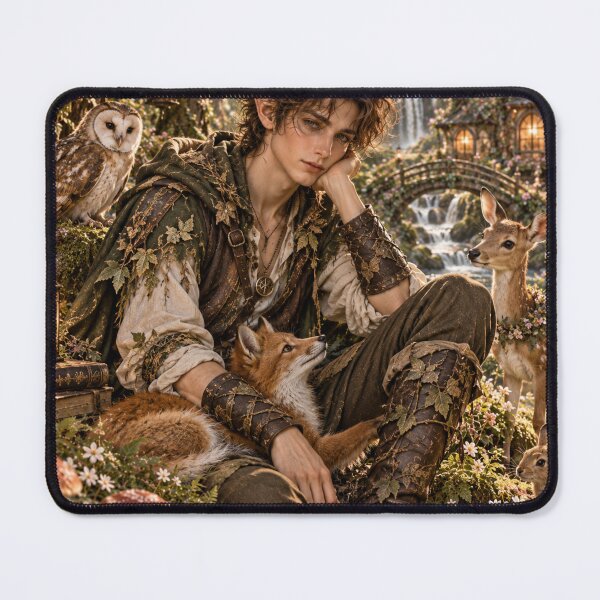 Item preview, Rowan Vale Young Woodland Guardian designed and sold by FairyArtCottage.