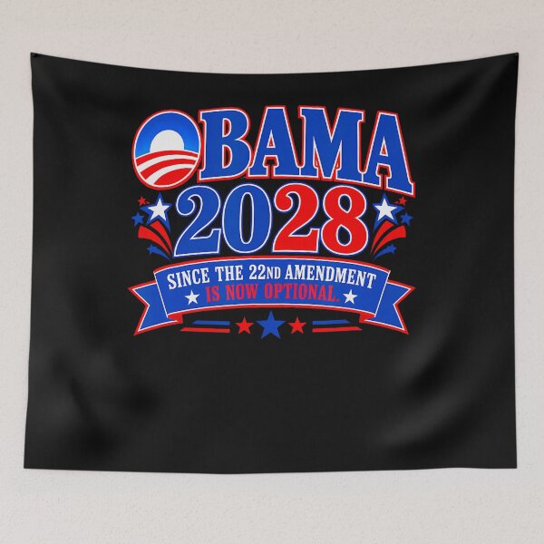 Item preview, Obama 2028 Funny Political designed and sold by Chromatic-Cubes.