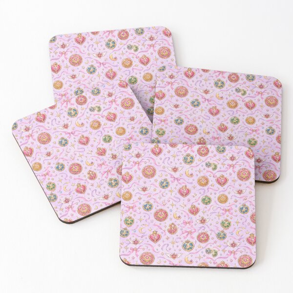 Item preview, Celestial Magical Girl Medallion & Crystal Pattern designed and sold by VØDUM® STORE.