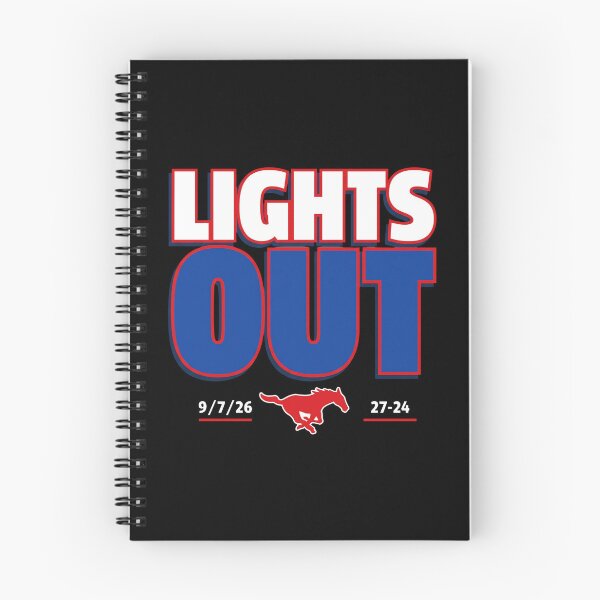 Item preview, SMU Mustangs - Lights Out 2026 - 9/7/26 - 27-24 designed and sold by theandroidvivz.