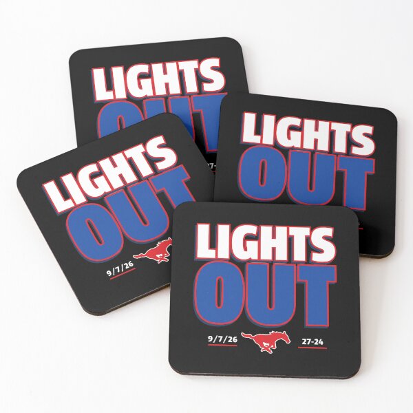 Item preview, SMU Mustangs - Lights Out 2026 - 9/7/26 - 27-24 designed and sold by theandroidvivz.