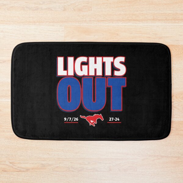 Item preview, SMU Mustangs - Lights Out 2026 - 9/7/26 - 27-24 designed and sold by theandroidvivz.