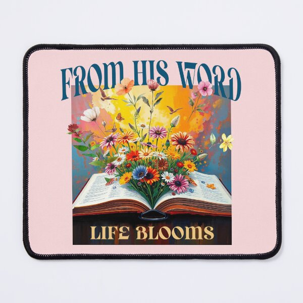 Item preview, From His Word Life Blooms Christian Floral designed and sold by Sachie's Studio.