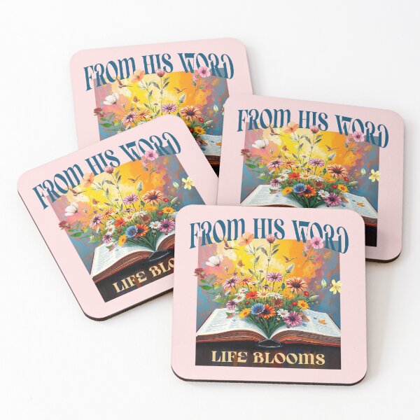 Item preview, From His Word Life Blooms Christian Floral designed and sold by Sachie's Studio.