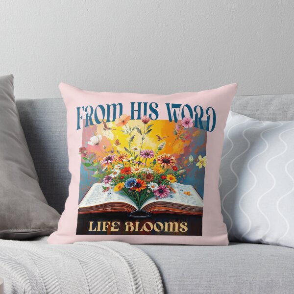 Item preview, From His Word Life Blooms Christian Floral designed and sold by Sachie's Studio.