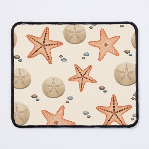 Item preview, Starfish Sand Dollar Beach Pattern designed and sold by SheHood.