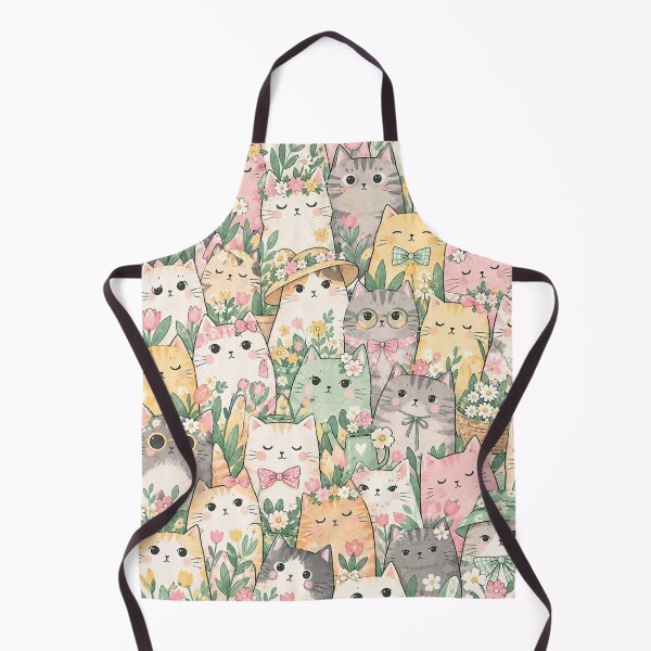 Item preview, Colorful Nordic Tropical Cat Pattern designed and sold by Aramdesing.