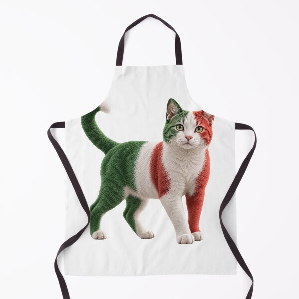 Item preview, Italy Flag Cat – Italian Tricolor Cat Art designed and sold by GraffiCity.