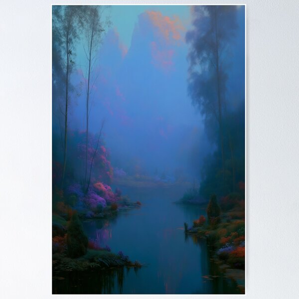 Item preview, Where the Blue Remembers the Fire designed and sold by oanaunciuleanu.
