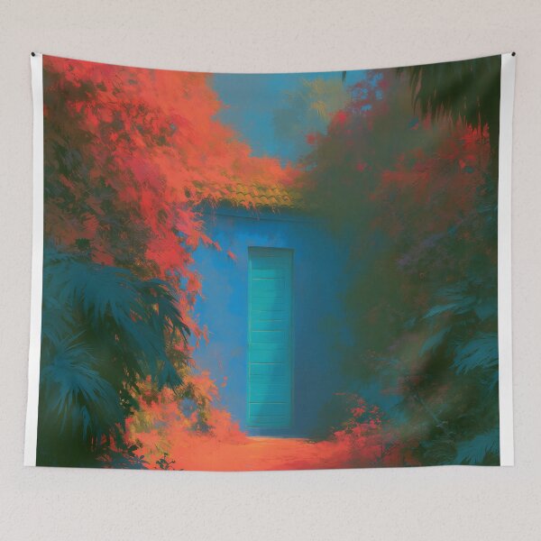 Item preview, Where the Blue Remembers the Fire designed and sold by oanaunciuleanu.